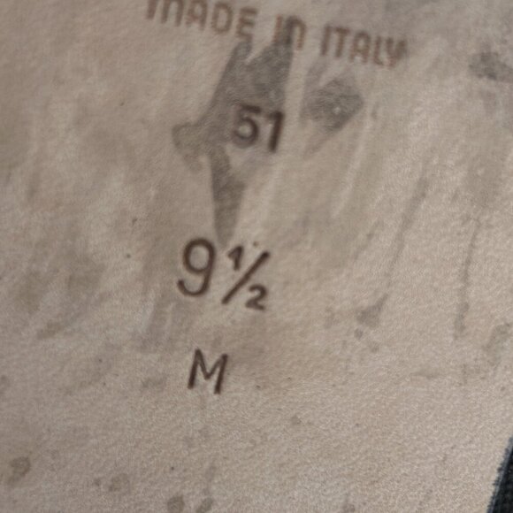 Via Spiga Brown Mesh Upper and Leather Slip On Block Heel 9.5 Medium - Picture 7 of 11